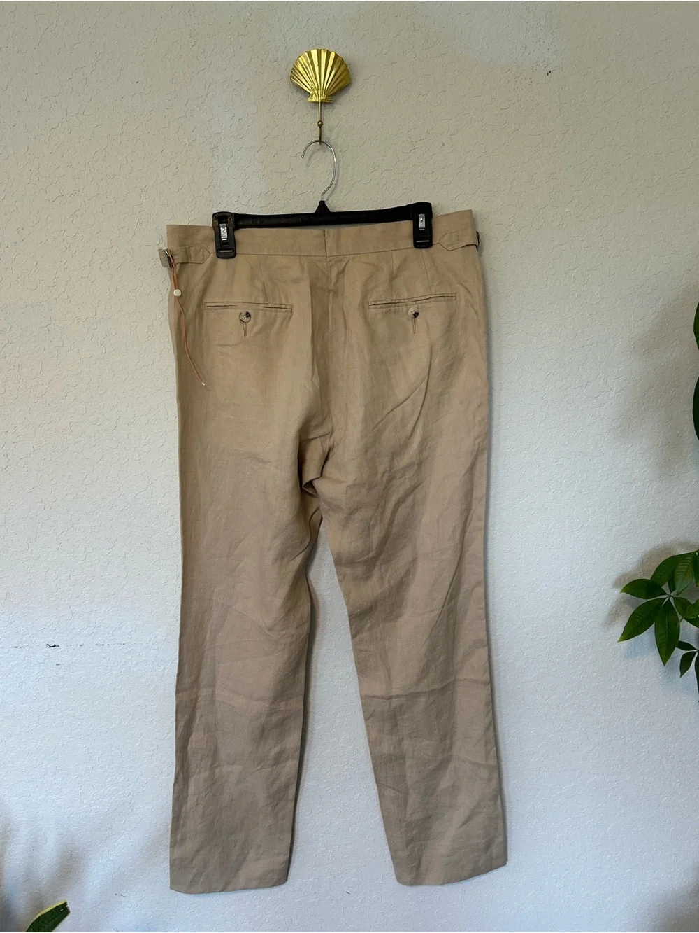 Quince Men’s Linen Chinos - Beige 32x30 Quiet Luxury Old Money